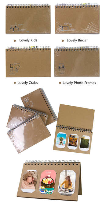 Scrapbook Photo Album for Instax film