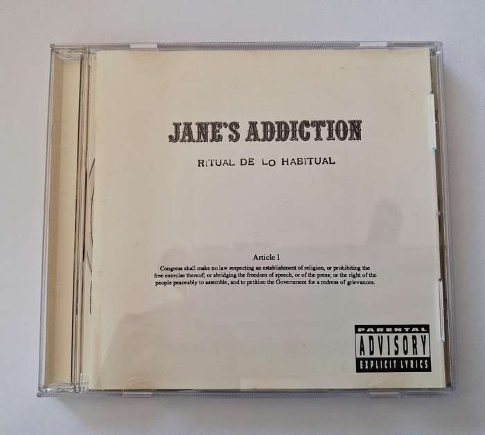 Jane's Addiction  Ritual De Lo Habitual CD