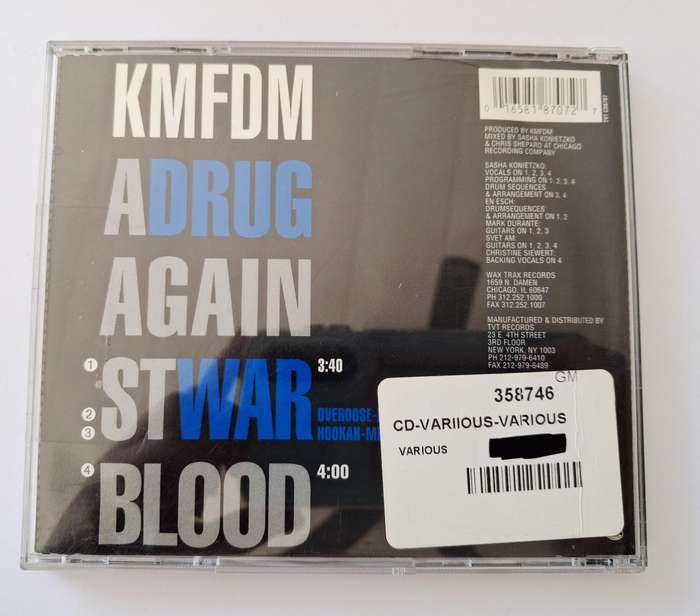 KMFDM  A Drug Against War CD