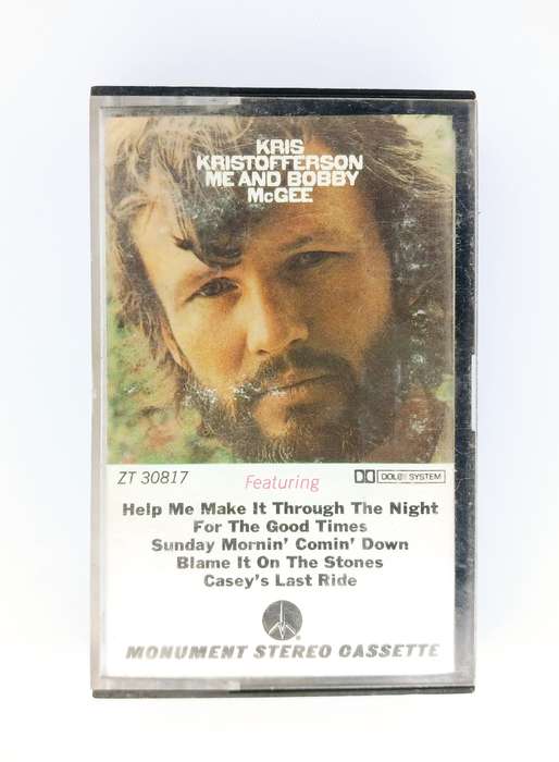 Kris Kristofferson - Me and Bobby McGee Cassette