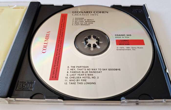 Leonard Cohen  The Best Of CD