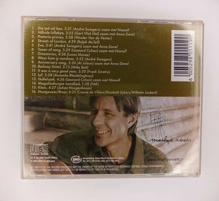 Matys Roets - Die Tyd Sal Leer CD (signed copy)