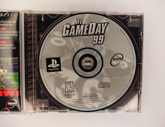 PlayStation 1 NFL Game day 99 NTSC