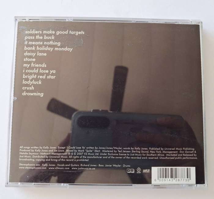 Stereophonics  Pull The Pin CD