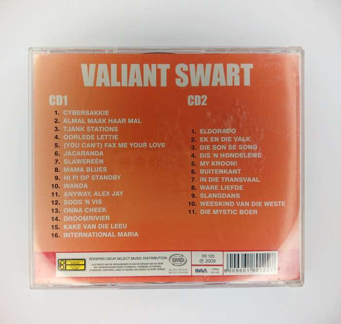 Valiant Swart Dubbel CD