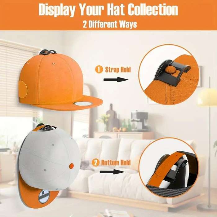Baseball Cap Washing Frame and Cap Display Hooks