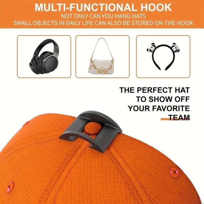 Baseball Cap Washing Frame and Cap Display Hooks