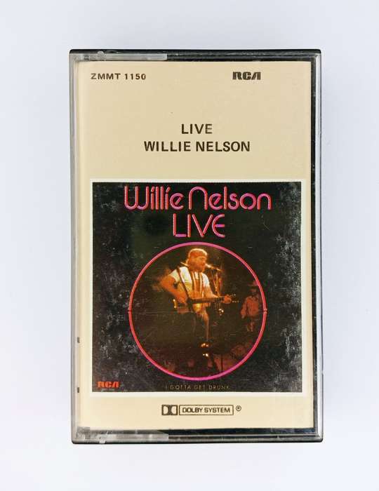 Willie Nelson LIVE Cassette