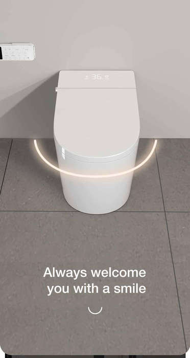 Intelligent Toilet Tankless