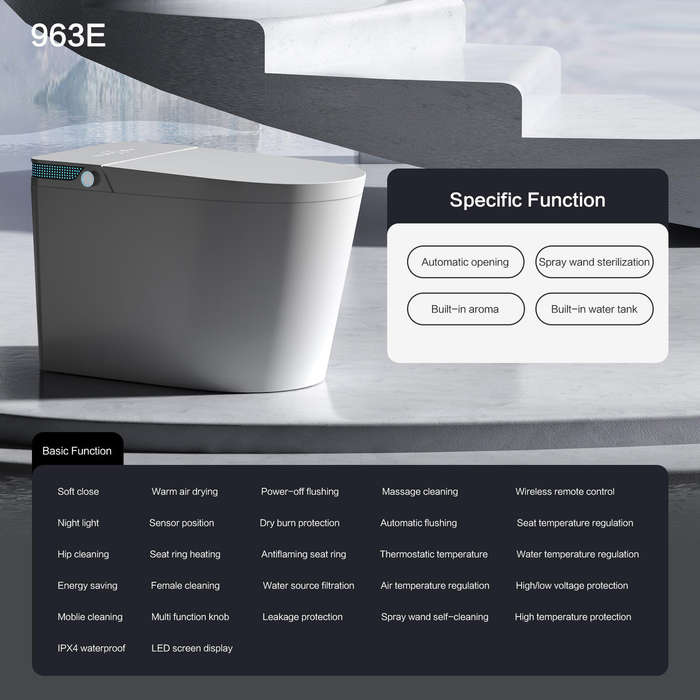 Intelligent Toilet Tankless