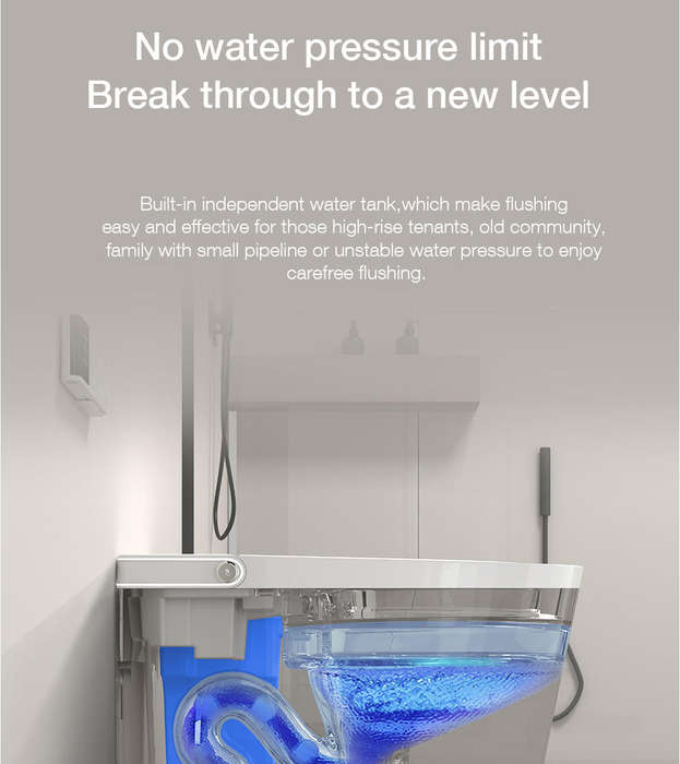 Intelligent Toilet Tankless