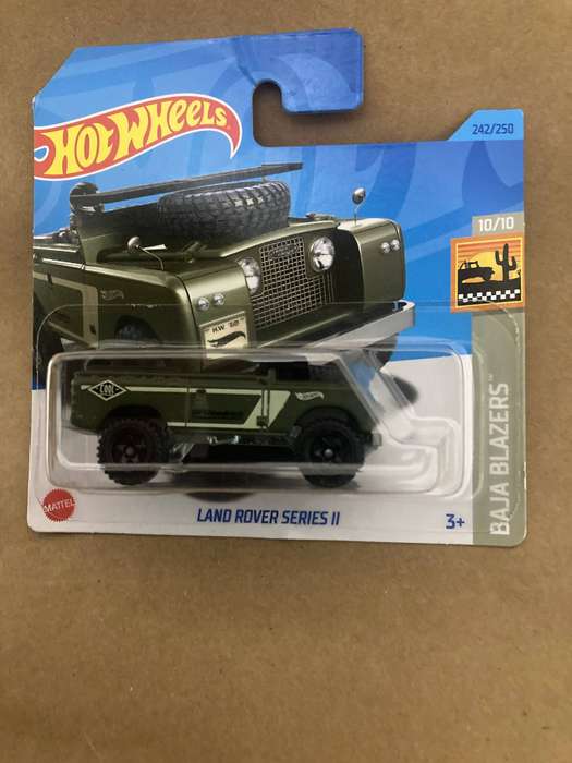 Hot Wheels Land Rover Series 2 , short card
