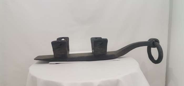 RARE 19th Century(?) Ox Wagon Brake Shoe/Ski