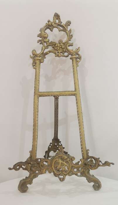 Ornate, Victorian Style Brass Picture/Book Easel