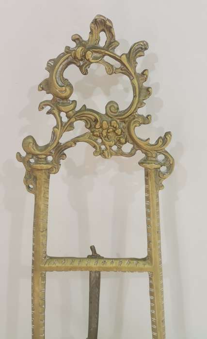 Ornate, Victorian Style Brass Picture/Book Easel
