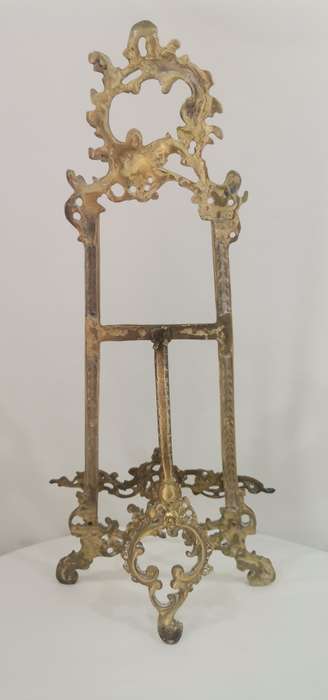 Ornate, Victorian Style Brass Picture/Book Easel