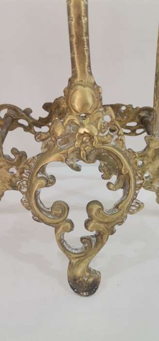 Ornate, Victorian Style Brass Picture/Book Easel