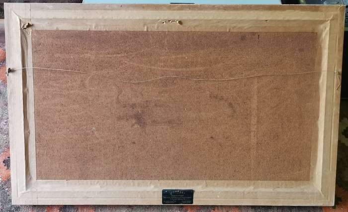 Original EA Truter Oil on Board Artwork