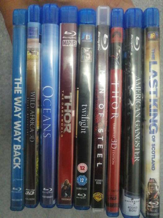 Blu Ray Bundle 9 Items