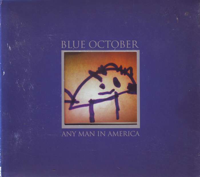 BLUE OCTOBER - Any Man In America (CD, digisleeve) UP/DOWN 1101 EX