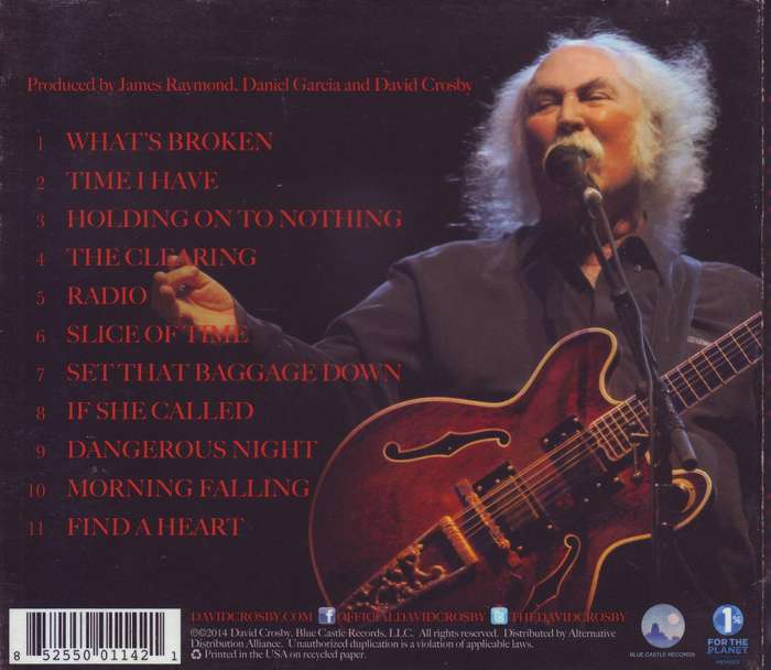 DAVID CROSBY - Croz (CD, digipak) BCR1142-1 NM