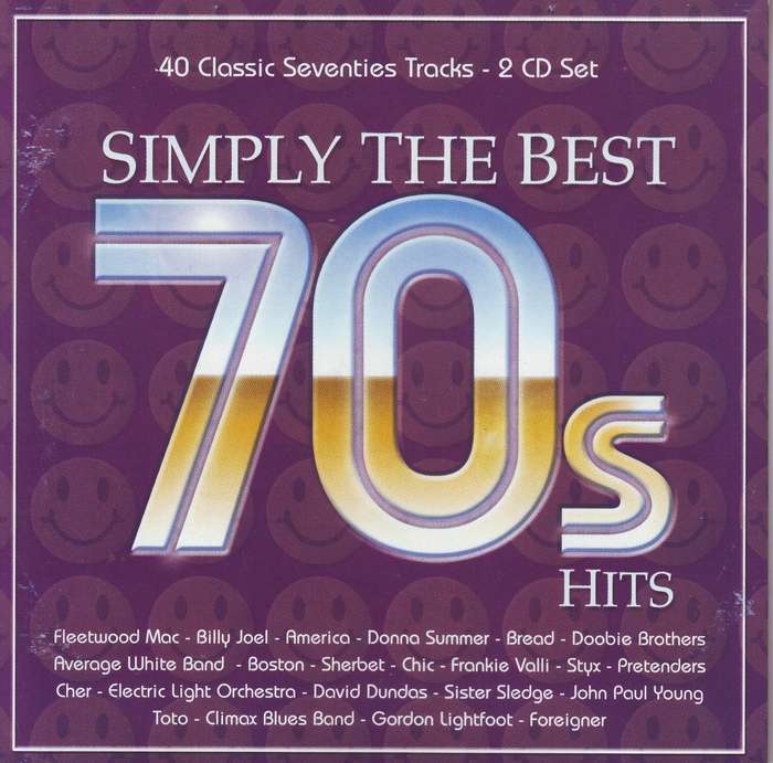 SIMPLY THE BEST 70'S HITS - Compilation (double CD, fatbox) CDESP 034 VG+