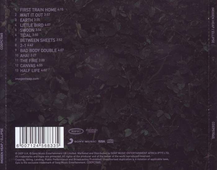 IMOGEN HEAP - Ellipse (CD) CDEPC7065 EX