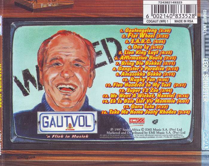 LEON SCHUSTER - Gautvol in paradise (CD) CDGAUT (WR) 1