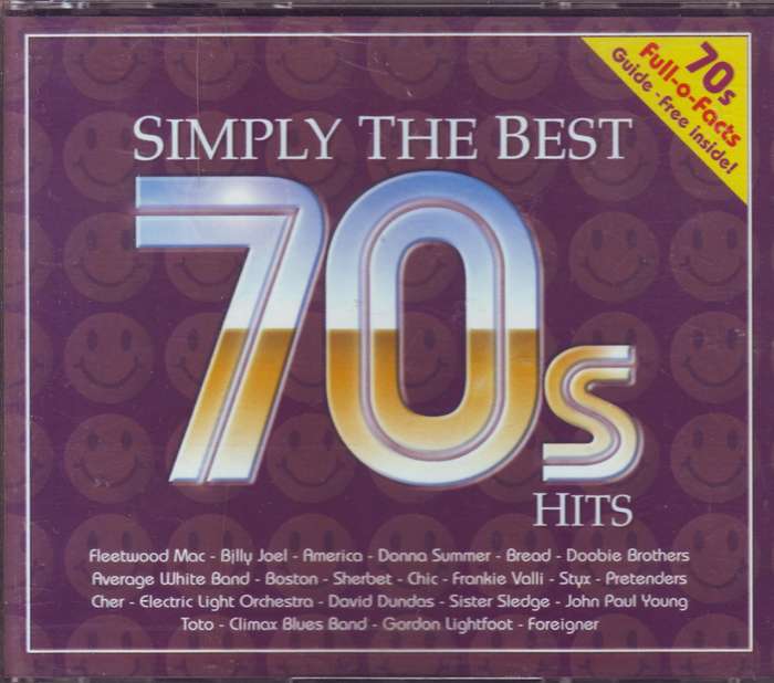 SIMPLY THE BEST 70'S HITS - Compilation (double CD, fatbox) CDESP 034 VG+