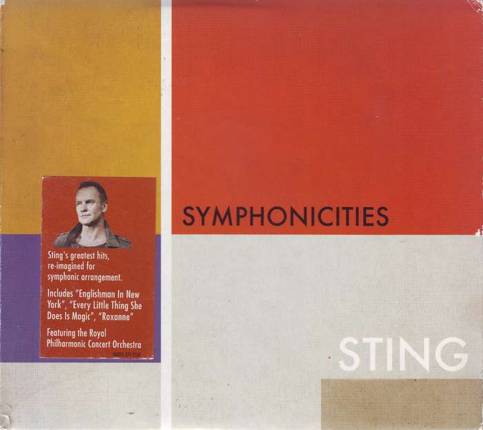 STING - Symphonicities (CD, gatefold)  06025 274 2537 VG+