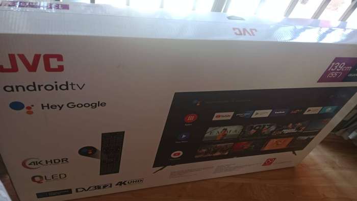 JVC 55'' QLED HEY GOOGLE SMART ANDROID TV