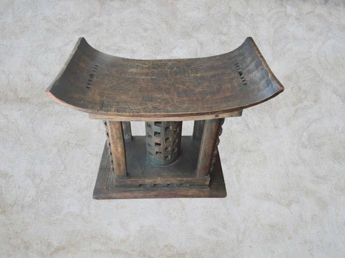 Hand carved Ashanti stool