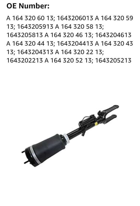 Mercedes W164 C63 AMG Front Shock