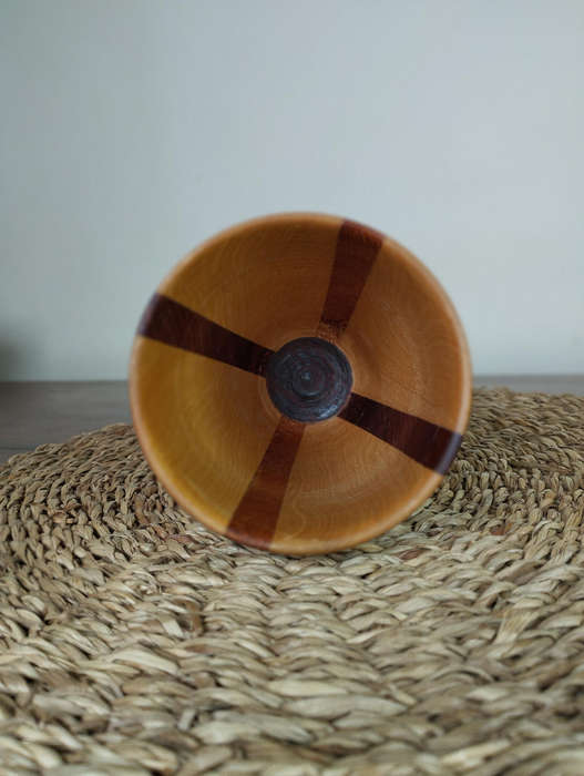 Wooden vase