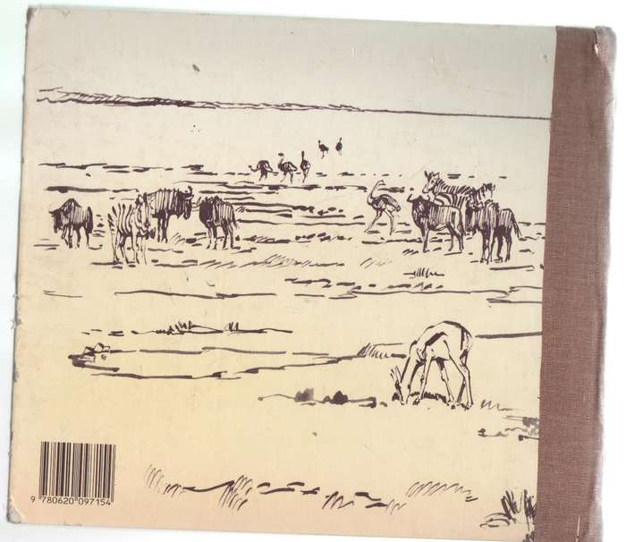 ETOSHA - DIEREKUNS VAN ETOSHA /  ANIMAL ART OF ETOSHA / TIERKUNST VON ETOSHA (1 ST PUBL 1986)