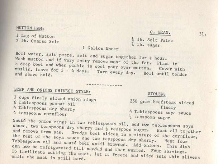 DOLPHIN MOTHWA SHELLHOLE TESTED RECIPES (1977)