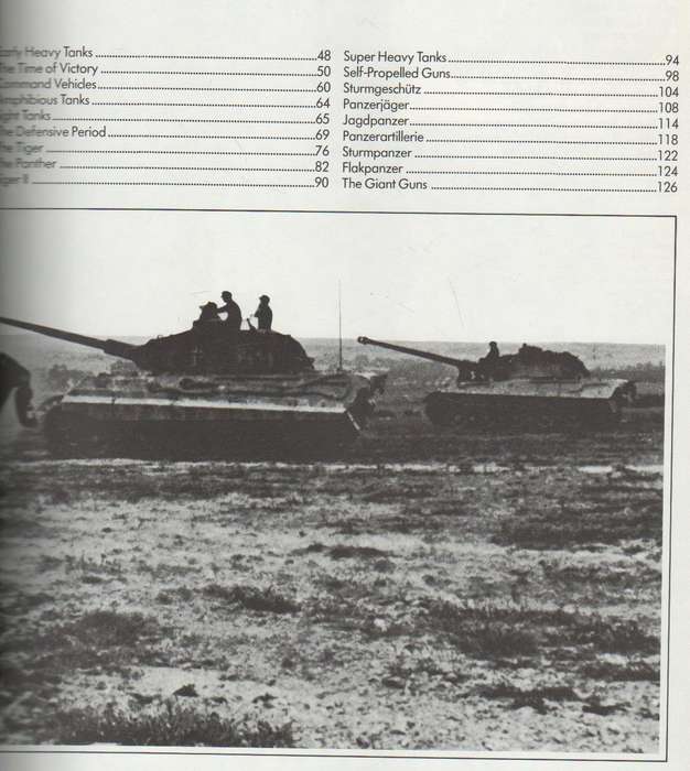 GERMAN TANKS & FIGHTING VEHICLES OF WORLD WAR II- CHRIS ELLIS & PETER CHAMBERLAIN (1976)