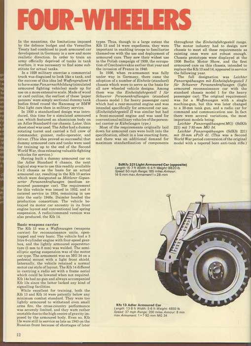 GERMAN TANKS & FIGHTING VEHICLES OF WORLD WAR II- CHRIS ELLIS & PETER CHAMBERLAIN (1976)