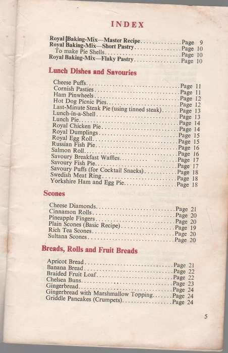 ROYAL'S BAKING-MIX EASY AS A, B, C  (OLD)