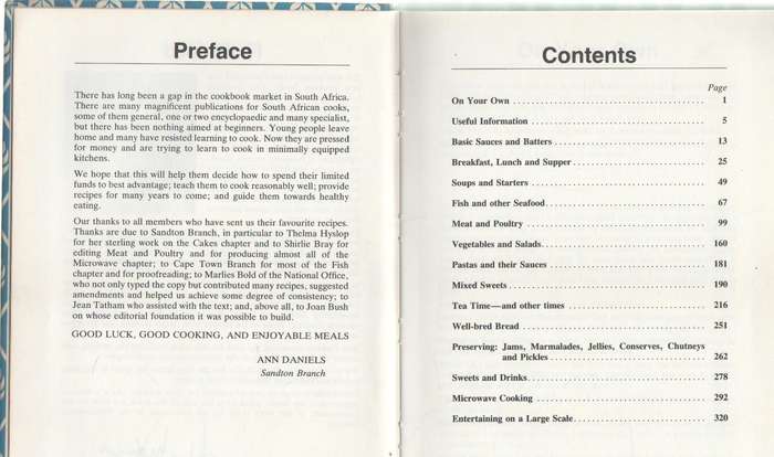 COOKING WITH THE HOUSEWIVES' LEAGUE (1989) JOHANNESBURG HOUSEWIVES' LEAGUE OF SOUTH AFRICA