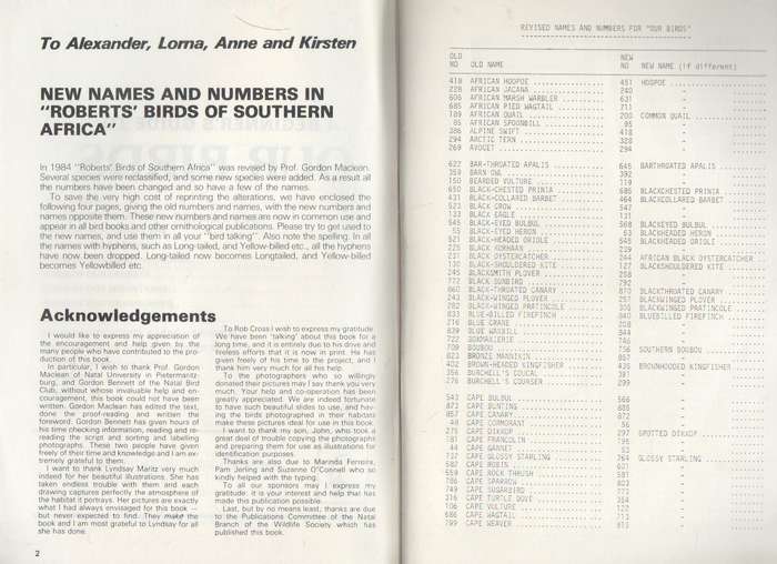 A BEGINNERS GUIDE TO OUR BIRDS , A WILDLIFE HANDBOOK - J O OLIVER (REPRINT 1986)