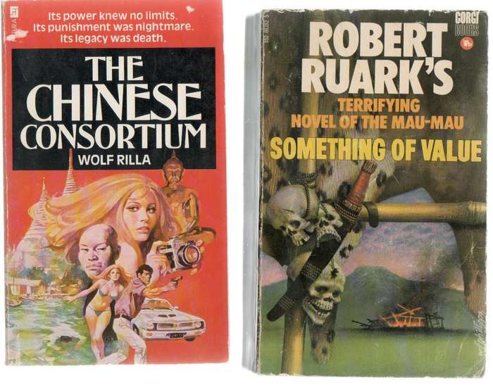 EIGHT PAPERBACKS WITH VARIOUS TITLES