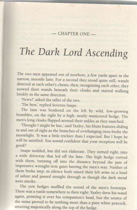 HARRY POTTER AND THE DEATHLY HALLOWS - J K ROWLING (1 ST PUBLISHED 2007)
