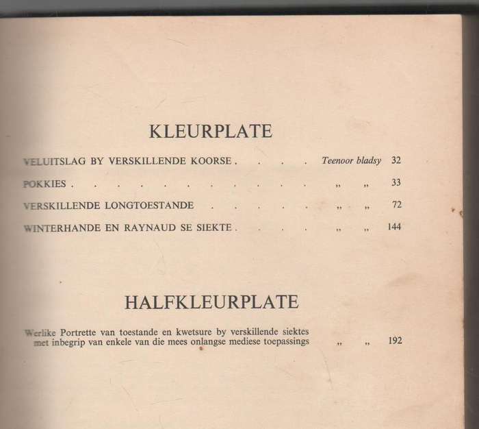 DIE AFRIKAANSE HUISDOKTER, BOEKDEEL II 1956