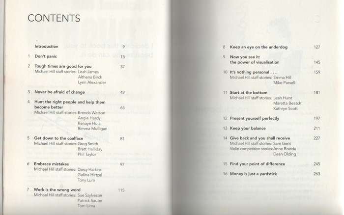 TOUGHEN UP, WHAT I'VE LEARNED ABOUT SURVIVING TOUGH TIMES - MICHAEL HILL (1 ST PUBLISHED 2009)