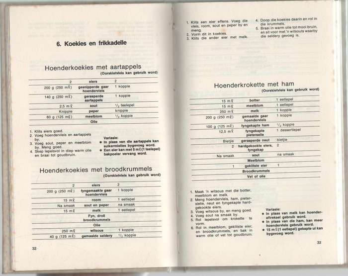 HEERLIKE HOENDERGEREGTE - ERINA BEZUIDENHOUT (2 DE UITGAWE 1983)