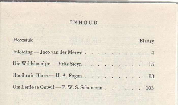 DIE LEWE IS 'N SPEELTONEEL - FRITZ STEYN, H A FAGAN &PWS SCHUMANN (APB 1959)