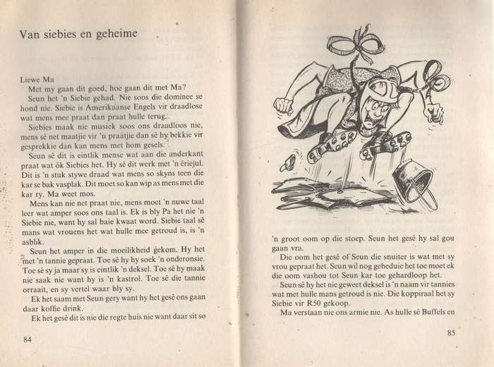 LIEWE MA BRIEWE VAN KLEINJAN - JOHAN VAN PLETZEN (8 STE DRUK 1983)