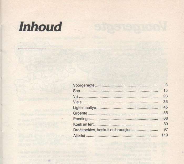 VROUERUBRIEK-RESEPTEBOEK, 'N KEUR VAN LUISTERAARSRESEPTE - J P VAN DER WALT (3 DE DRUK 1990)