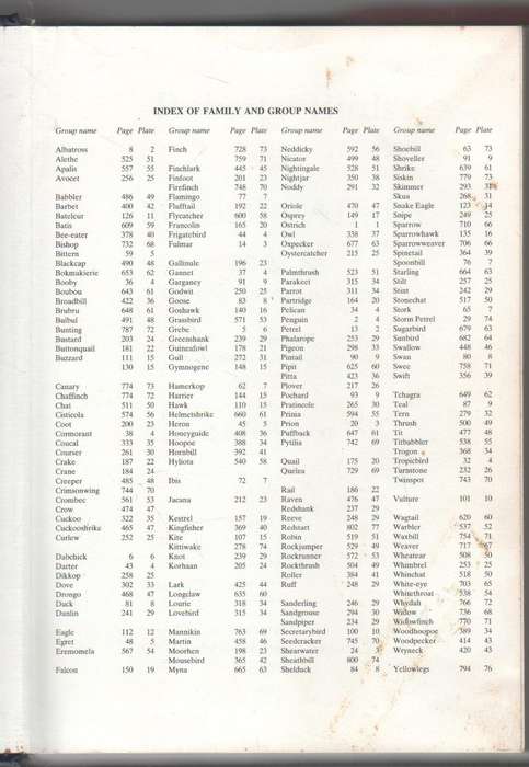 ROBERTS' BIRDS OF SOUTHERN AFRICA - JOHN VOELCKER BIRD BOOK FUND - GORDON LINDSAY MACLEAN (6TH/1993)